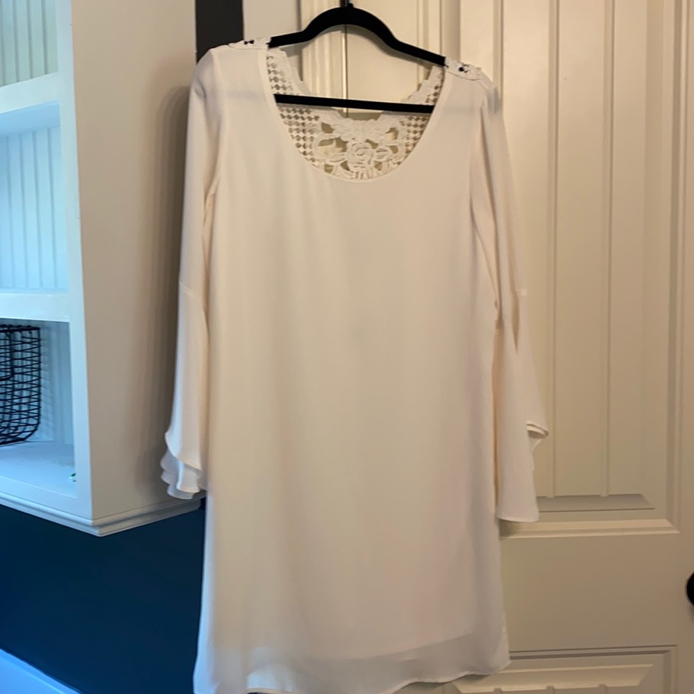 White dress